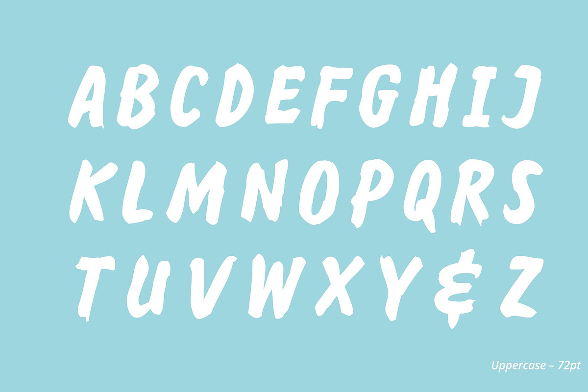 Ojero -  Retro Brush Font, a Font by dexsarharryfonts (Photo 6 of 10)