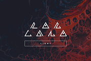 Volcano - Light, a Font by La Station B. (Thumbnail 1 of 2)