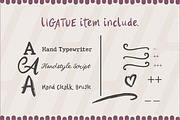 Whimsical Handwritten serif Fonts, a Handwritten Font by MaxArt Foundry (Thumbnail 12 of 13)