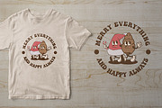 Christmas Santa Hat Mix Cartoon, an Illustration by vectstudio (Thumbnail 3 of 5)