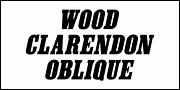 Wood Clarendon JNL, a Font by Jeff Levine Fonts (Thumbnail 4 of 5)