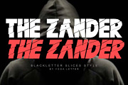 The Zander, a Blackletter Font by Yoga Letter (Thumbnail 1 of 9)