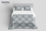 #115 Plaid Pattern in Light Grey, a Pattern Graphic by Plaid4You (Thumbnail 6 of 8)