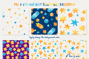 Starry Night, Pattern Pack, a Pattern Graphic by Stella's Graphic Supply (Thumbnail 2 of 6)