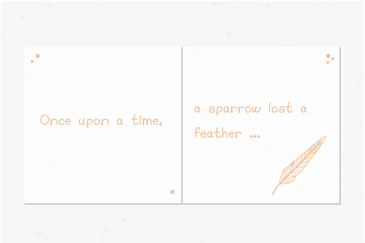 Little Sparrow | handwriting font, a Script Font by white supply (Photo 5 of 6)