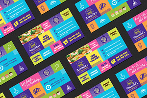 Food And Restaurant Business Card