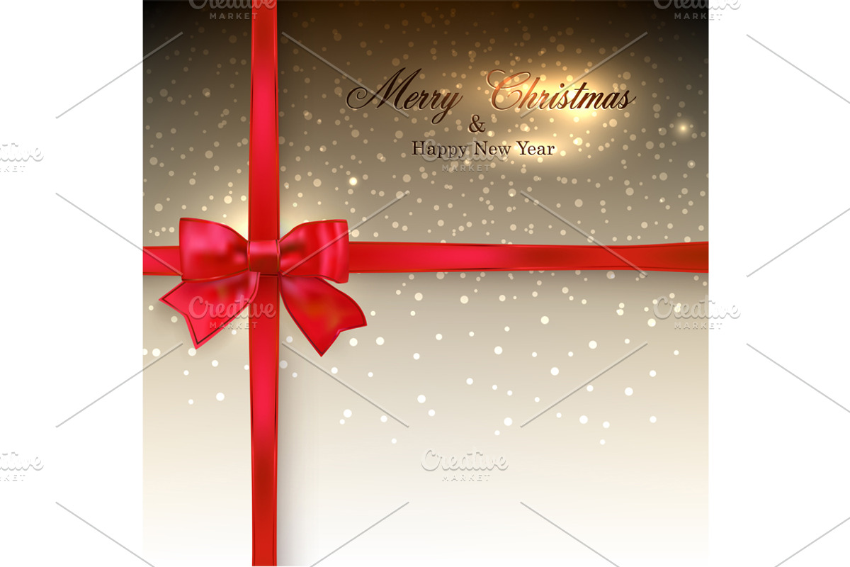 Merry Christmas & NY card templates, a Card Template by Vjom (Photo 3 of 3)