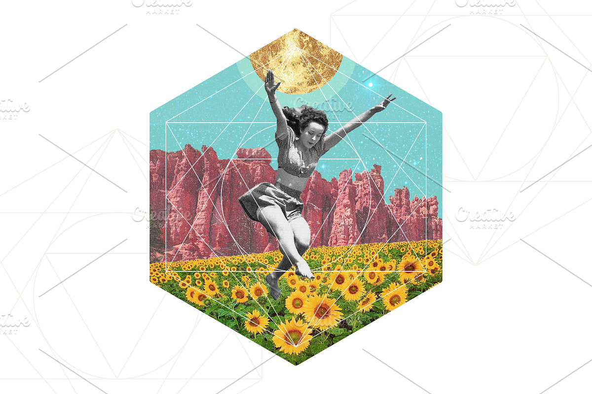 Geometric Shapes Set of 7, a Graphic by CojoMoxon (Photo 5 of 5)