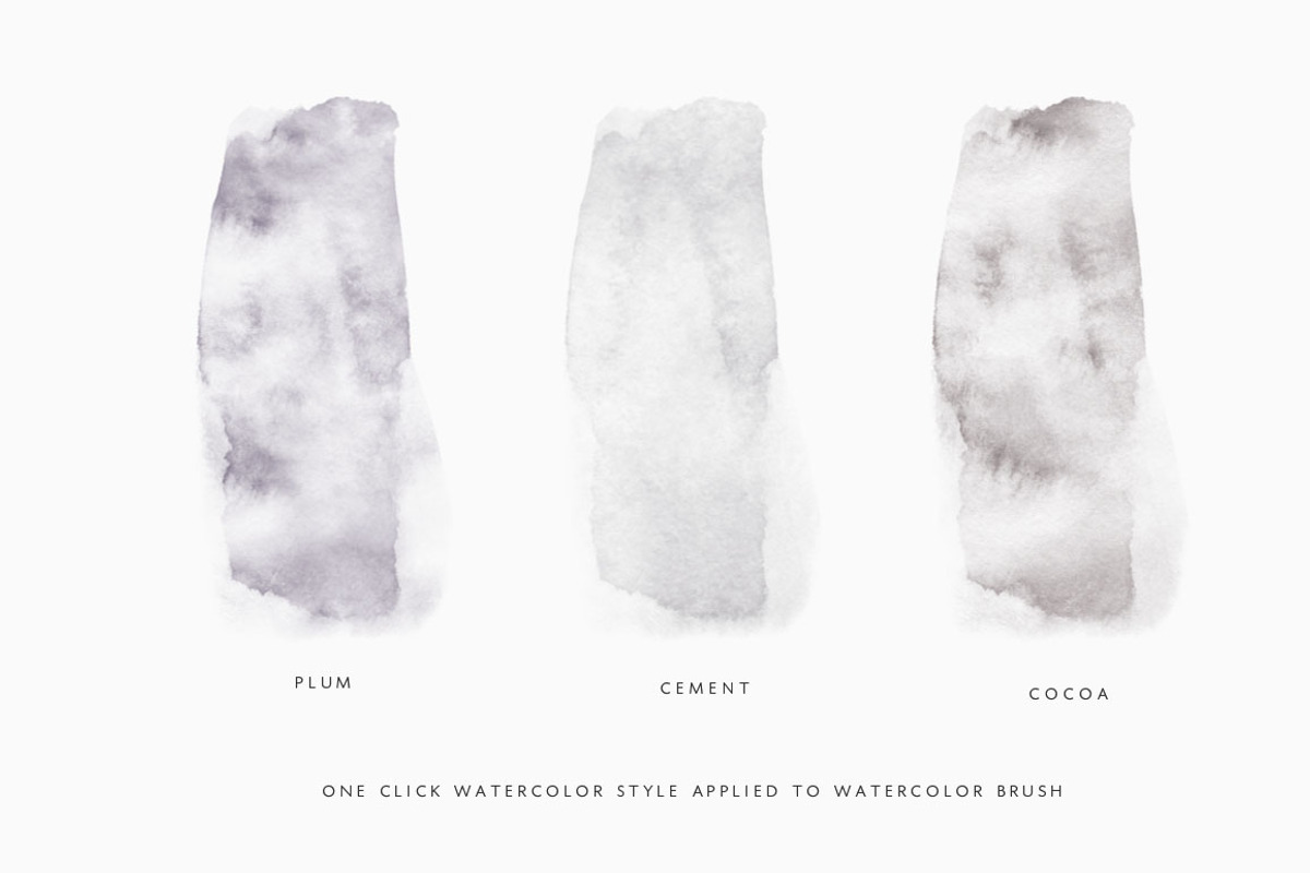 One Click Watercolor Effect, a Brushes & More by Foto Rx Co. (Photo 4 of 4)