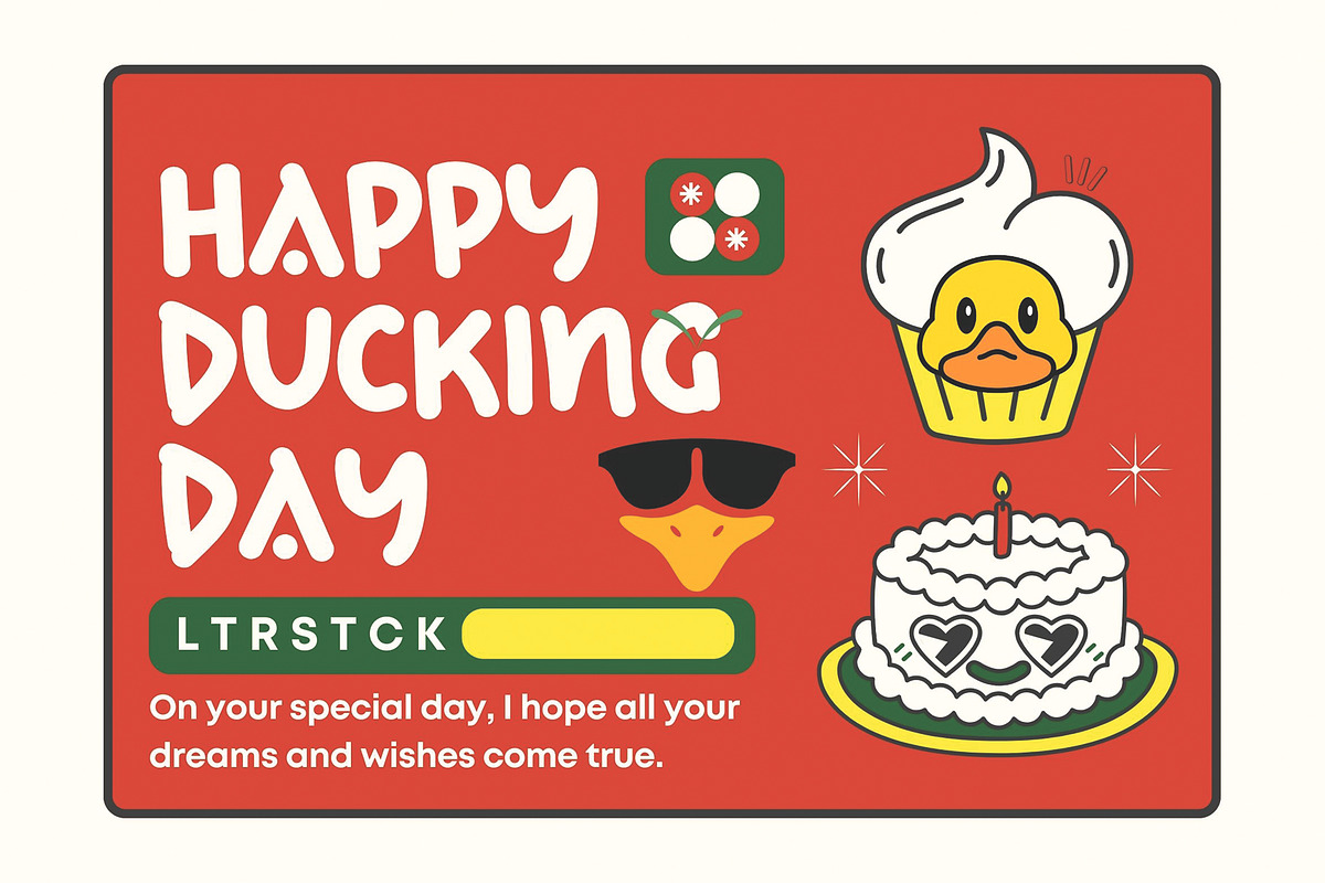 Crazy Duck, a Handwritten Font by LetterStock (Photo 4 of 6)