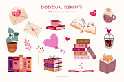 Valentines Day vector illustrations, a Seasonal Illustration by Peviotadesign (Thumbnail 8 of 14)