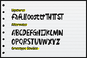 Hatchback Casual Hand Drawn Playful, a Handwritten Font by gracetype_studio (Thumbnail 12 of 12)