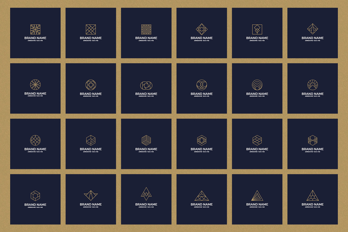 30 Modern Logo Collections, a Branding & Logo Template by Rukuru Studio (Photo 4 of 6)