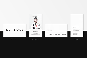 Fashion Business Cards