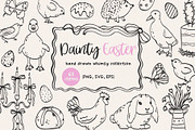 DAINTY EASTER - whimsy hand drawn, a Seasonal Illustration by Madiwaso (Thumbnail 14 of 14)