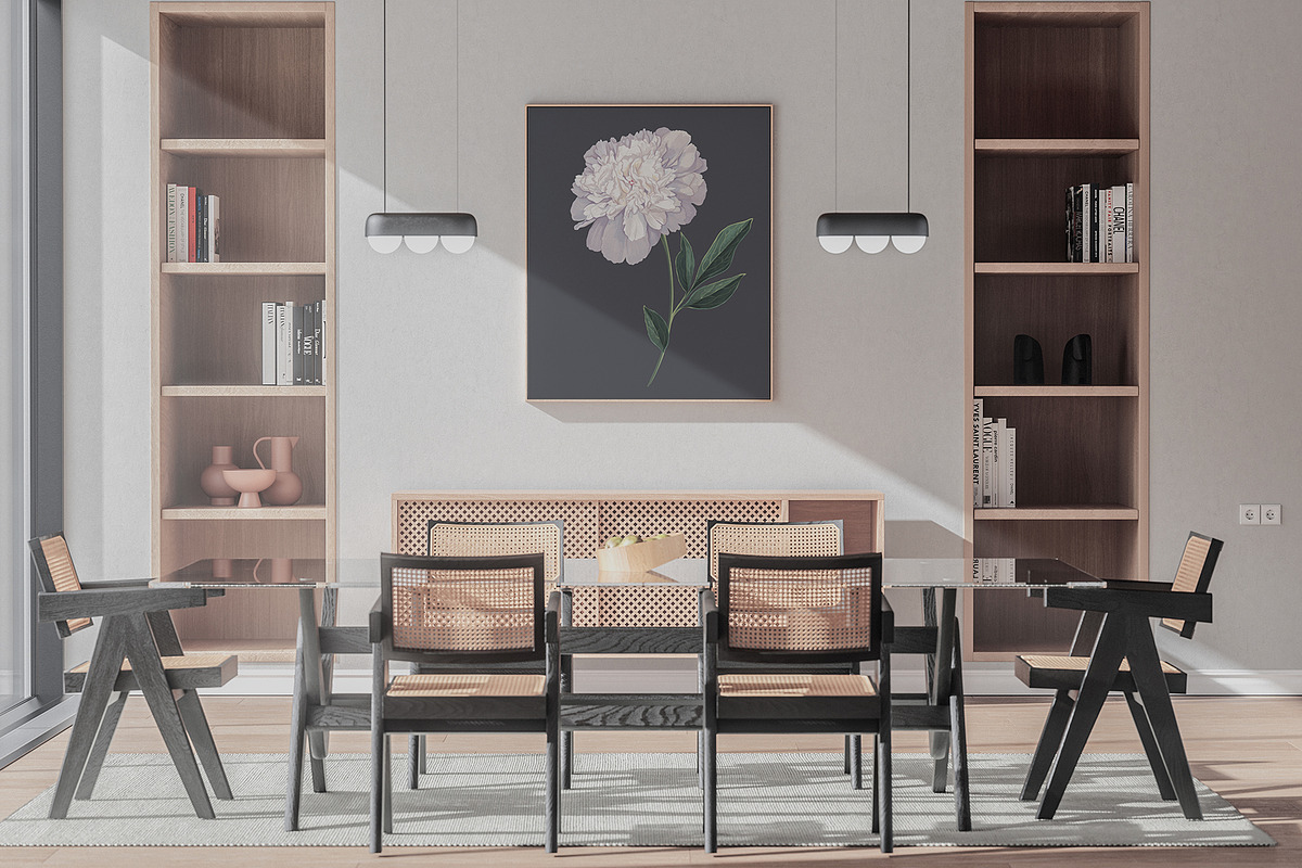 White Realistic Peonies Set, a Decorative Illustration by MarynaPetrovska (Photo 15 of 16)