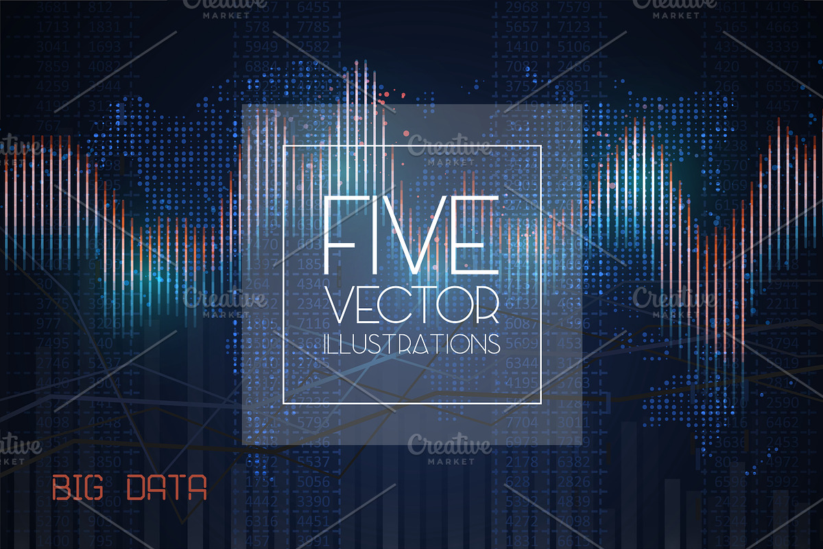 Abstract infographics visualization, a Finance Illustration by majcot (Photo 1 of 6)