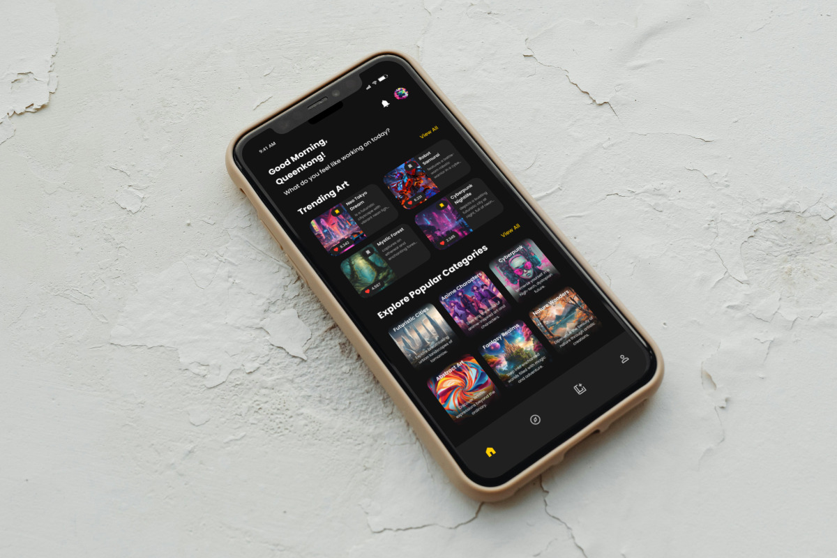 NovaWorks - AI Image Generator, an App Template by productype1 (Photo 5 of 5)