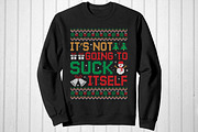 It's Not Going To Suck Itself Xmas, a Pattern Graphic by T-shirt Pond (Thumbnail 1 of 3)