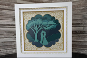 Romantic Valentines Day Couple SVG, an Illustration by Design Station (Thumbnail 1 of 4)