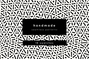 Handmade Seamless Patterns Set