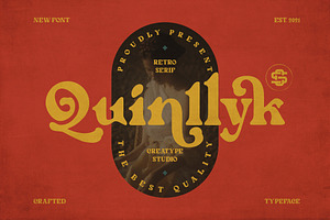 Quinlliyk Retro Serif