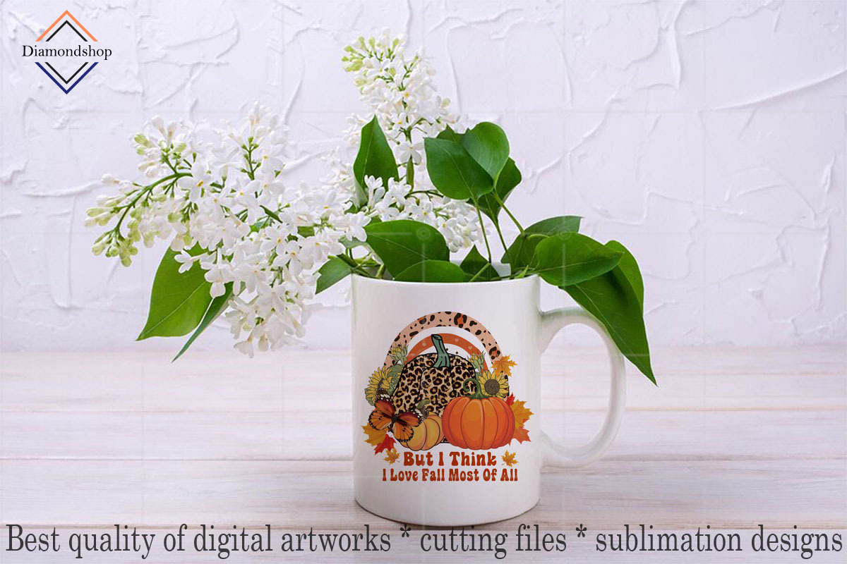 I Think I Love Fall Most Of All Png, a Decorative Illustration by DiamondShop (Photo 5 of 7)