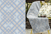 Blue Tartan Plaid Seamless Pattern, a Pattern Graphic by PPEthnicDecorPattern (Thumbnail 8 of 9)