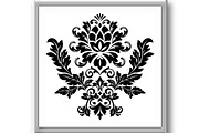Damask graphic ornament. Floral, a Decorative Illustration by RODINA (Thumbnail 3 of 3)