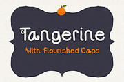 Tangerine, a Font by Kirsty Snovicky (Thumbnail 1 of 3)