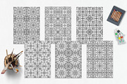 Patterns for coloring PDF,JPG vol-11, a Brochure Template by dnapslvsk (Thumbnail 2 of 6)