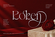 Roken, a Serif Font by zaaintype (Thumbnail 1 of 10)