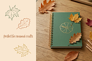 Fall Autumn Cozy Vibes Bundle, a Seasonal Illustration by ArtGiftsStudio (Thumbnail 2 of 5)
