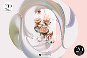 Iridescent 3D Liquid Shapes, a Graphic by Youandigraphics (Thumbnail 2 of 13)
