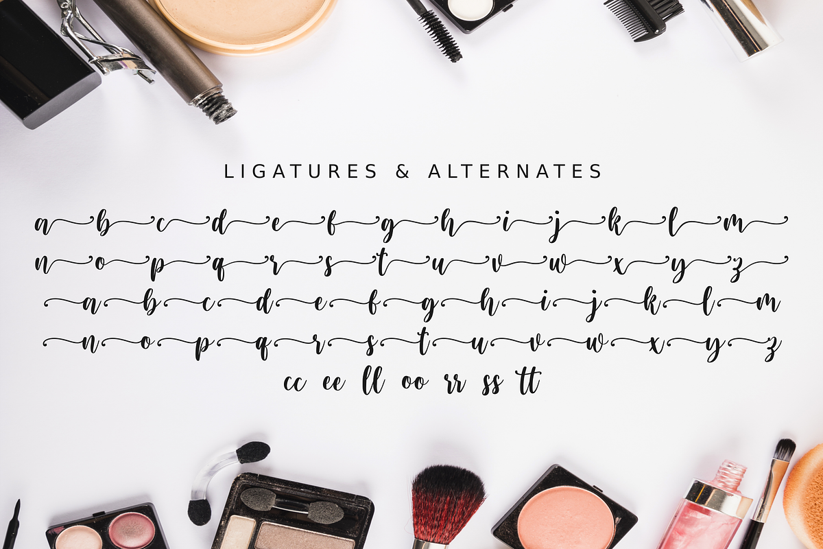 Blushring - Modern Calligraphy, a Script Font by Sibelumpagi Studio (Photo 11 of 11)
