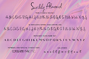 Scribly Almond Font Duo + Extras, a Script Font by Chimerique (Thumbnail 12 of 13)