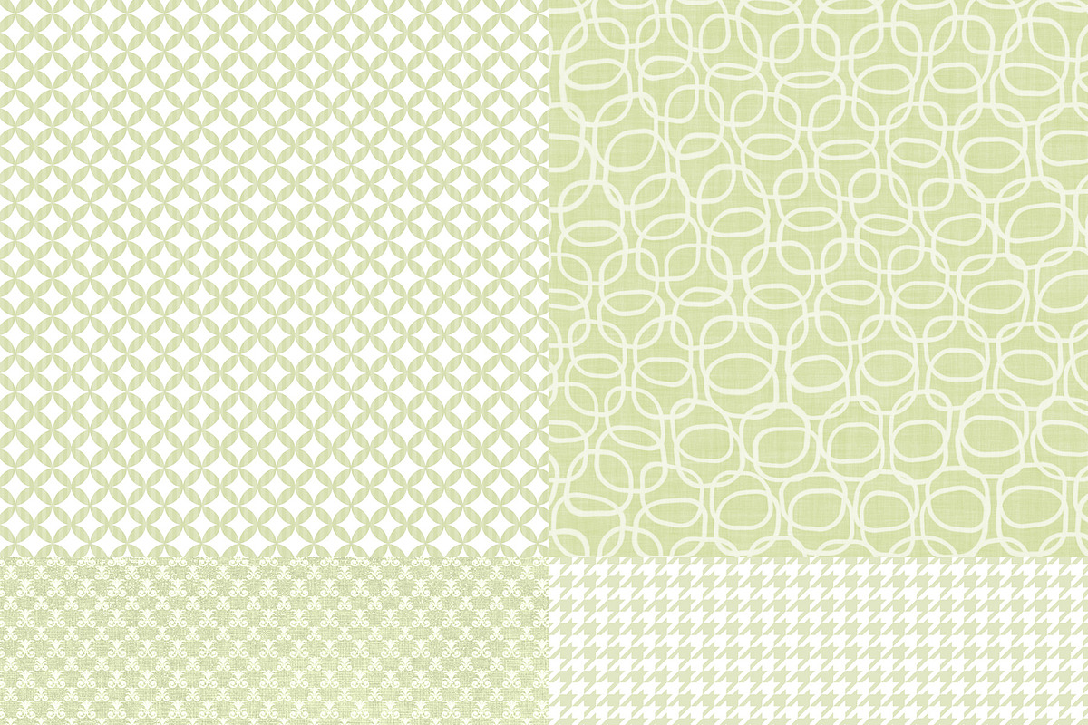 Nursery Baby Green Paper Pack preview 2
