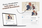 18 Diversity Concepts, a Person Illustration by VectorMine (Thumbnail 5 of 8)