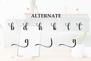 Monday | Script Font, a Handwritten Font by Scratchones (Thumbnail 8 of 9)