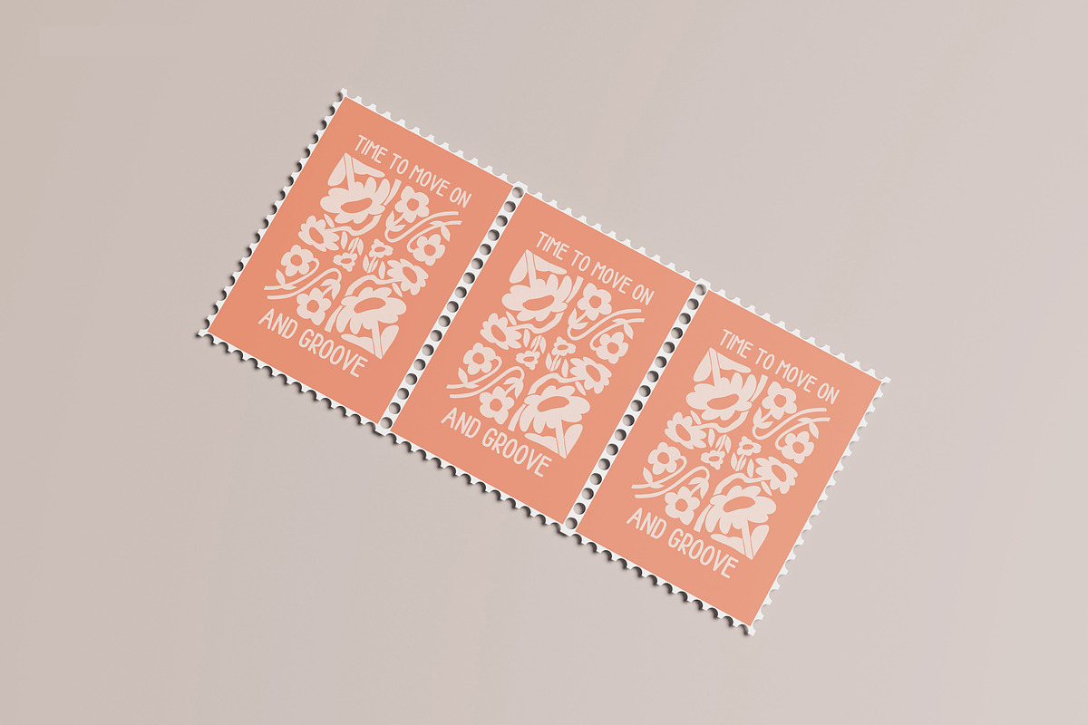 Postage Stamp Mockup, a Product Mockup by Difa Design (Photo 5 of 5)