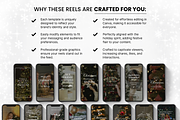 100 Luxury Christmas Reels Templates, a Social Media Template by DigiPax (Thumbnail 8 of 10)