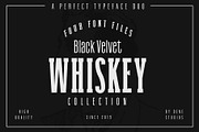 Black Velvet Typeface, a Sans Serif Font by Dene Studios (Thumbnail 1 of 8)