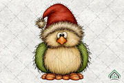 Santa Hat Bird PNG, an Illustration by Craft Nest (Thumbnail 1 of 6)