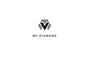 MV Diamond Logo, a Branding & Logo Template by CAIRON CREATIVESTUDIO (Thumbnail 1 of 5)