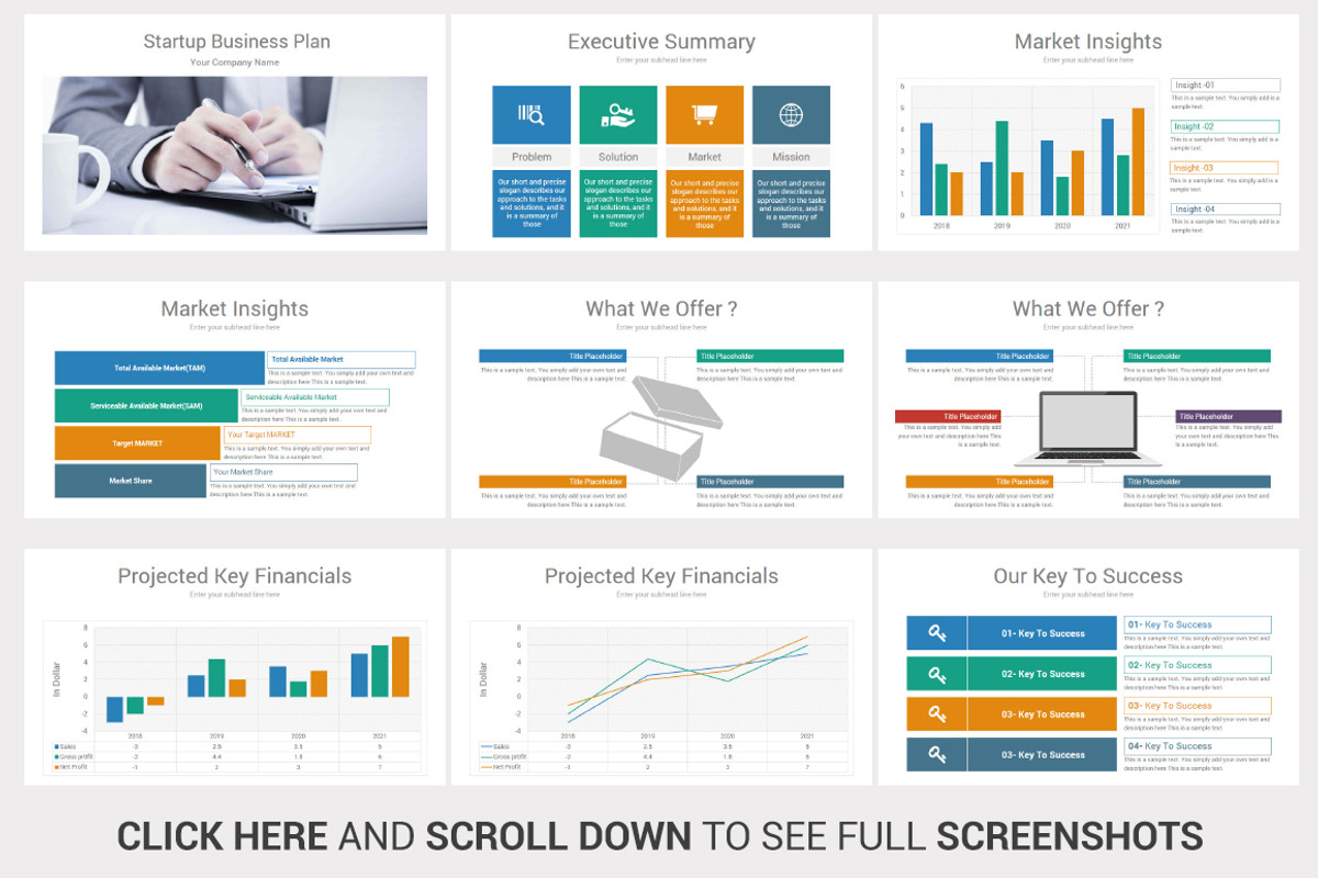 Startup Business Plan PowerPoint, a Presentation Template by OceanArt (Photo 5 of 20)
