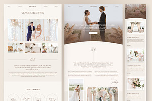 DreamDay - Wedding Planner Framer