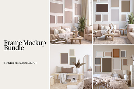 Gallery Wall Mockup Bundle