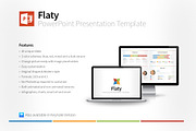 Flaty PowerPoint Template, a Presentation Template by iDny (Thumbnail 1 of 5)