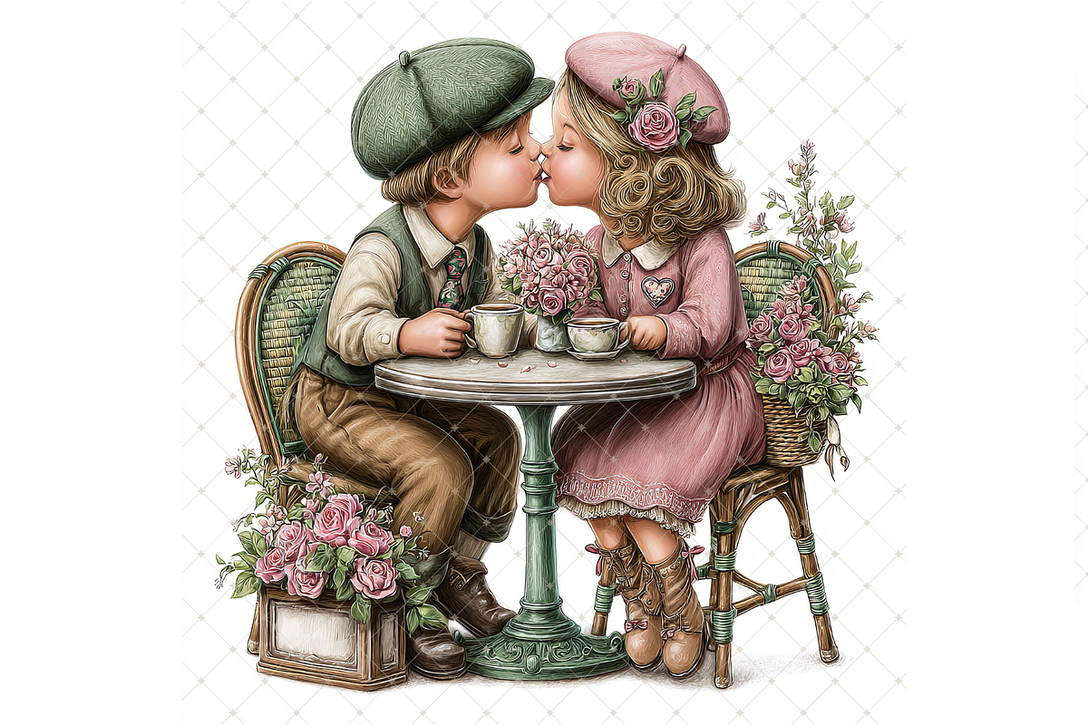 Romantic Couple Clipart JPG, a Person Illustration by Memories By Lea (Photo 15 of 18)