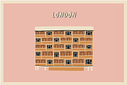 London hand drawn vectors, an Object Illustration by vanloveart (Thumbnail 8 of 8)